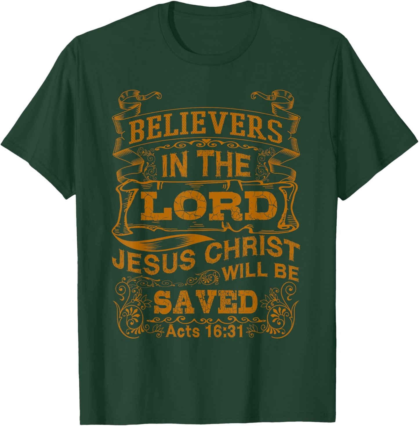 Shirts For Christian Teens, Bible Shirts T-Shirt - T-Shirt | Forest