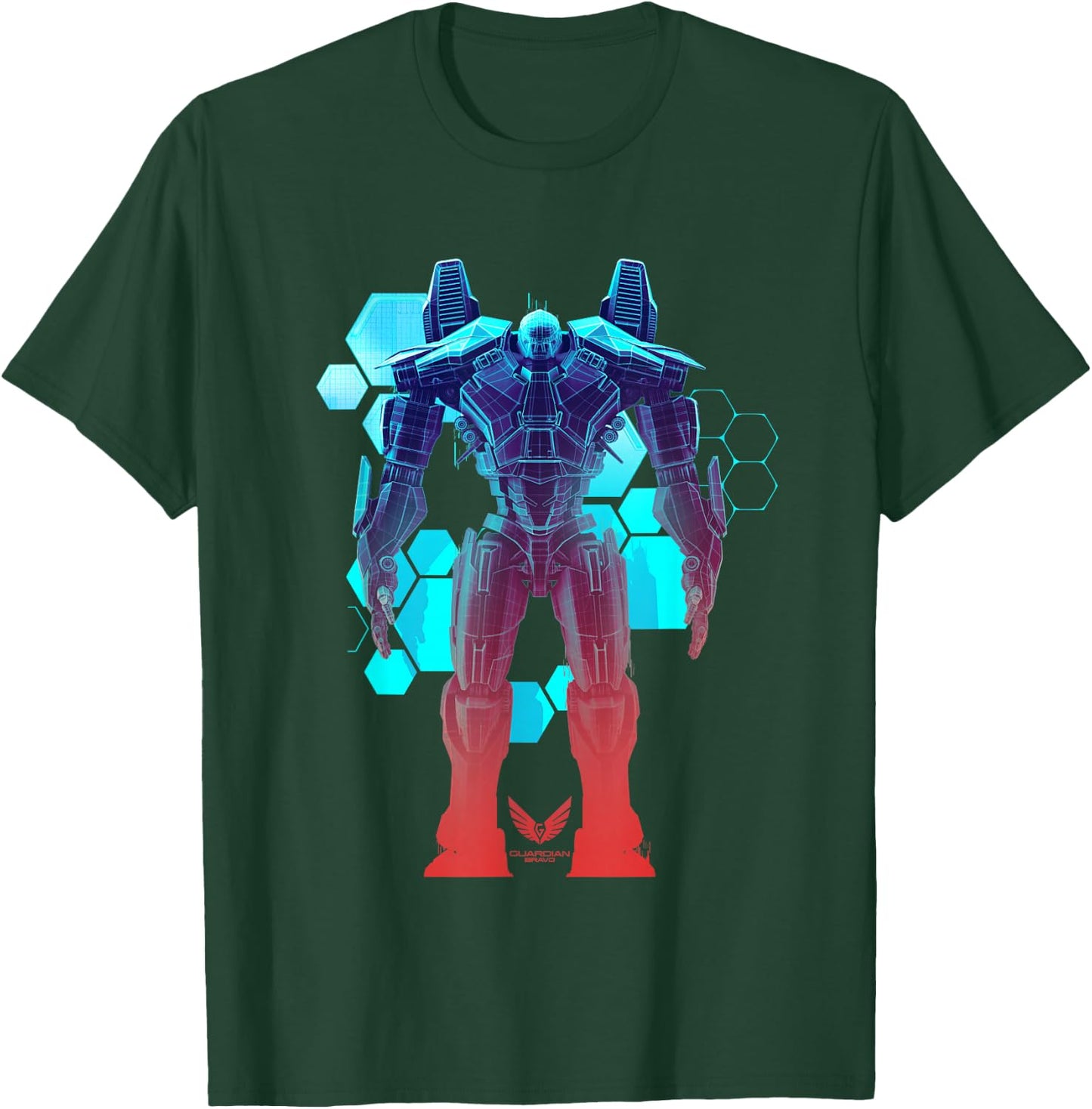 Titan Redeemer Blueprint T-Shirt - T-Shirt | Forest