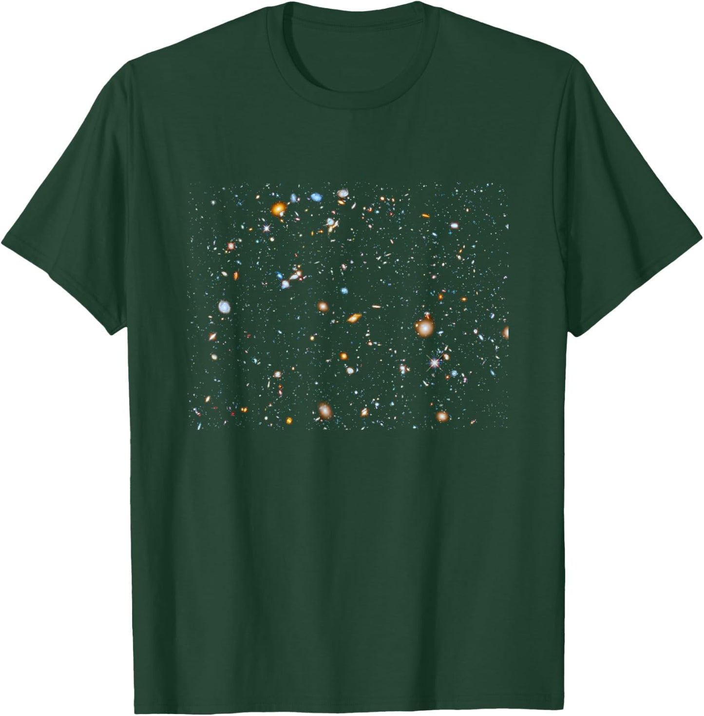 Hubble Deep Field Galaxy T-Shirt - T-Shirt | Forest