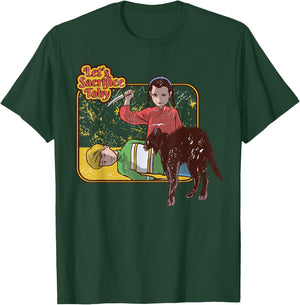 Retro Funny Let's Sacrifice Toby Parody Adult Humor Gift T-Shirt - T-Shirt | Forest