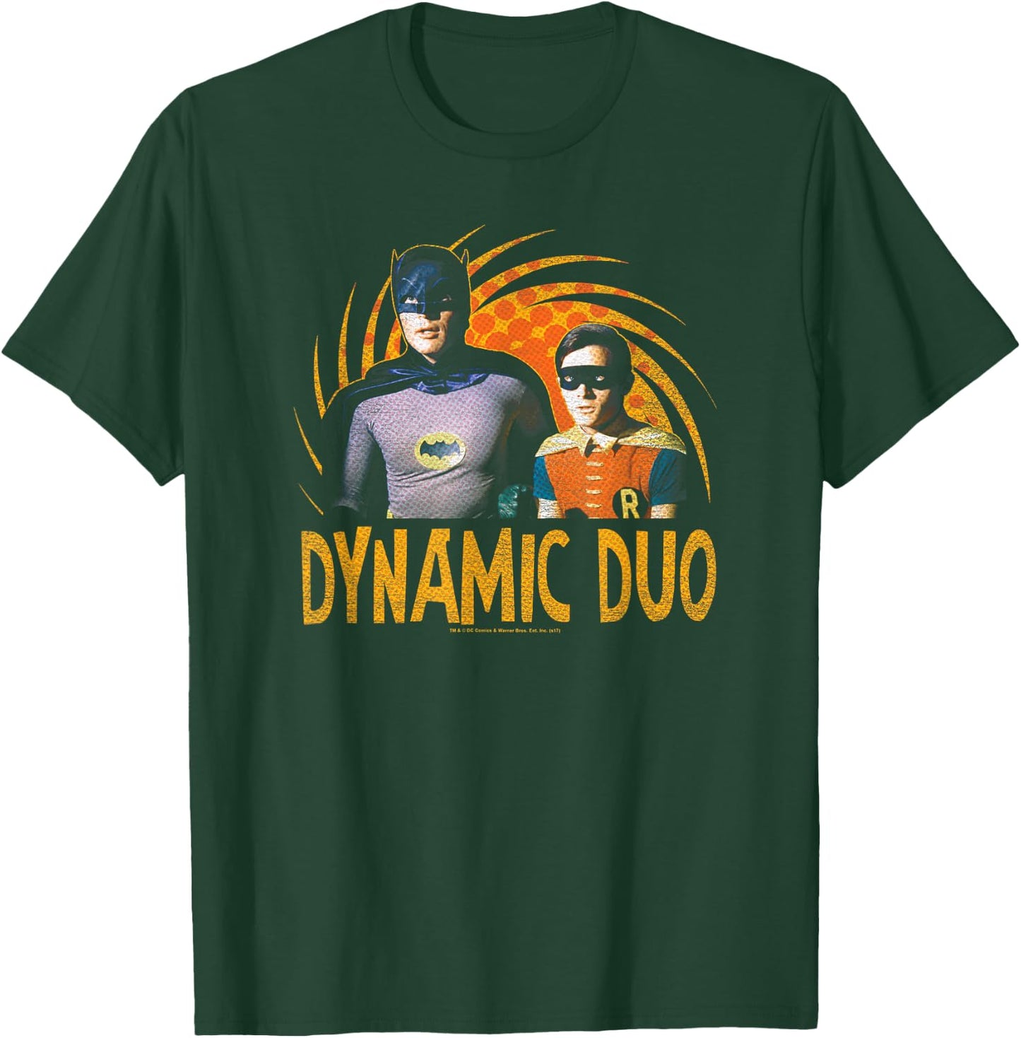 Batman Classic TV Series Dynamic Duo T-Shirt - T-Shirt | Forest