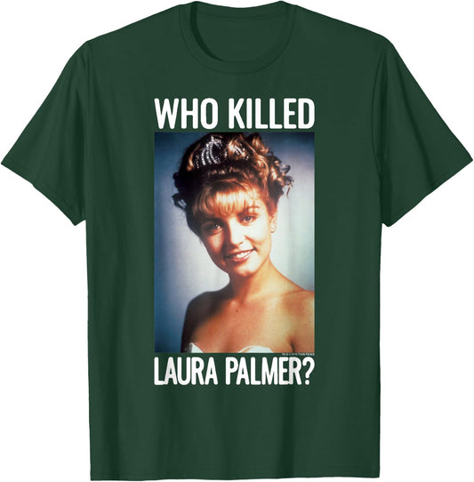 Twin Peaks Who Killed Laura Palmer The Photo Graphic T-Shirt - T-Shirt | Forest