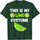 This Is My Lime Costume Lemon Juice Fruit Lemonade Halloween T-Shirt - T-Shirt | Forest
