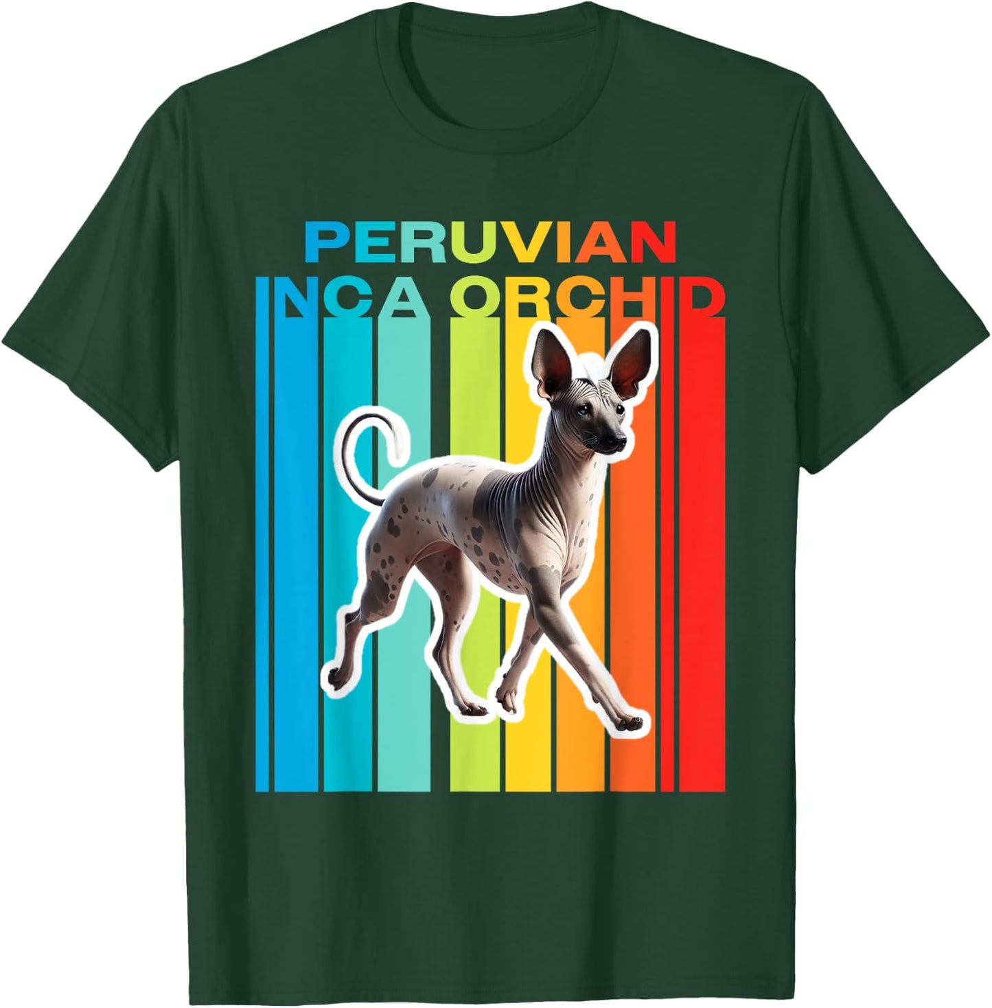Colorful Peruvian Inca Orchid T-Shirt - T-Shirt | Forest