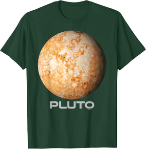 Pluto Shirt, Solar System Planet T-Shirt - T-Shirt | Forest