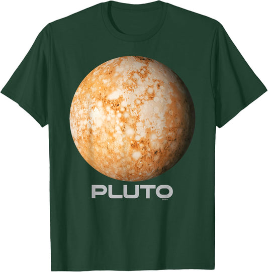 Pluto Shirt, Solar System Planet T-Shirt - T-Shirt | Forest