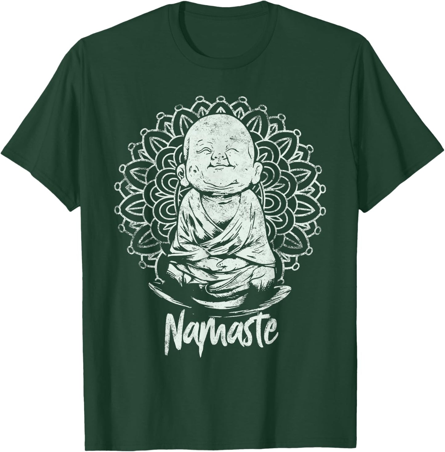 BUDDHA YOGA YOGA namaste Gift & women T-Shirt - T-Shirt | Forest