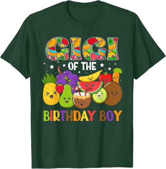 Gigi of The Birthday Boy Family Fruit Birthday T-Shirt - T-Shirt | Forest