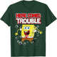 SpongeBob SquarePants Here Comes Trouble T-Shirt - T-Shirt | Forest