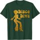 Disco Diva - Retro 70's Seventies Retro Disco Ball T-Shirt - T-Shirt | Forest
