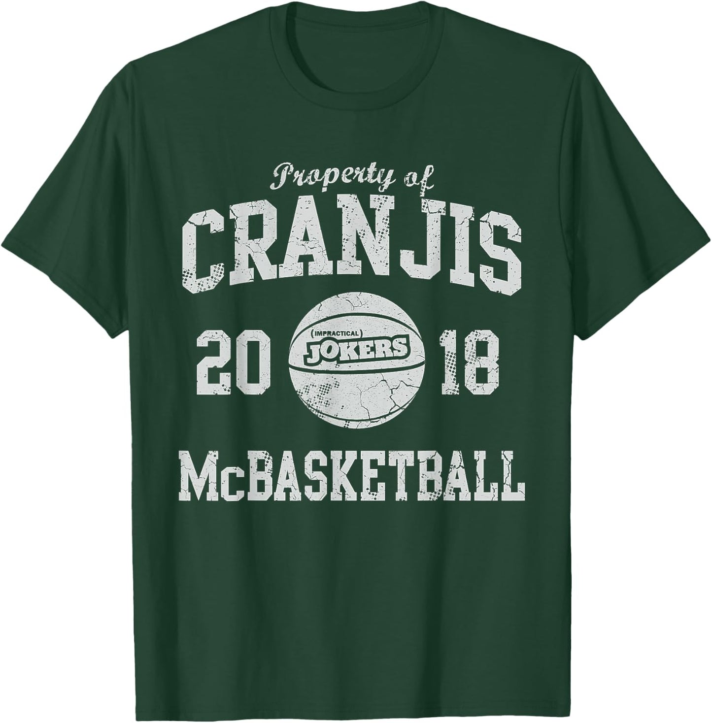 Impractical Jokers Cranjis McBasketball Pop Socket T-Shirt - T-Shirt | Forest
