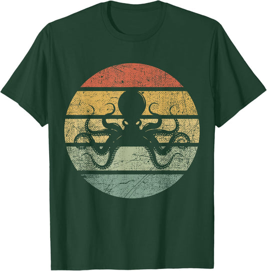 Octopus Kraken Ocean I Cephalopod Sea Creatures T-Shirt - T-Shirt | Forest