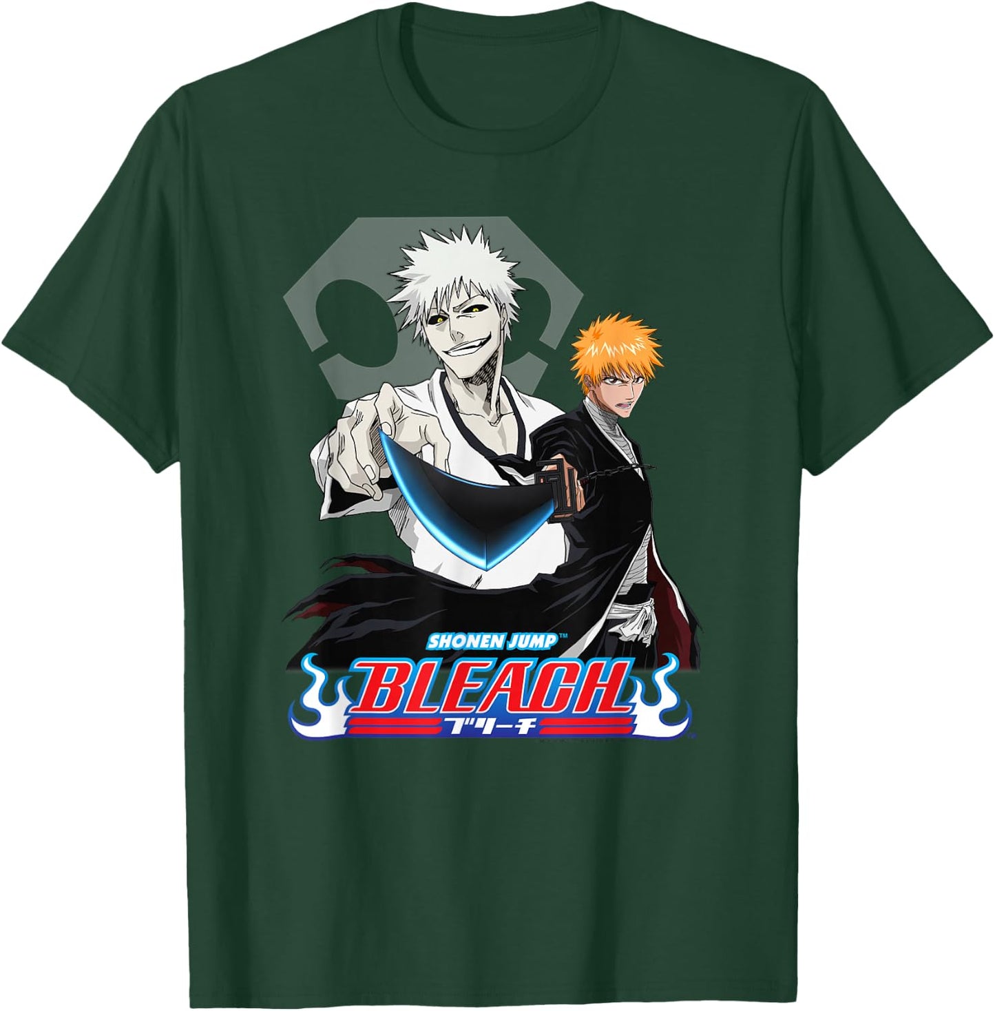 Bleach Hollow Ichigo with Sword Anime T-Shirt - T-Shirt | Forest