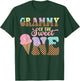 Grammy Of The Sweet One Ice Cream 1st First Birthday Family T-Shirt - T-Shirt | Forest