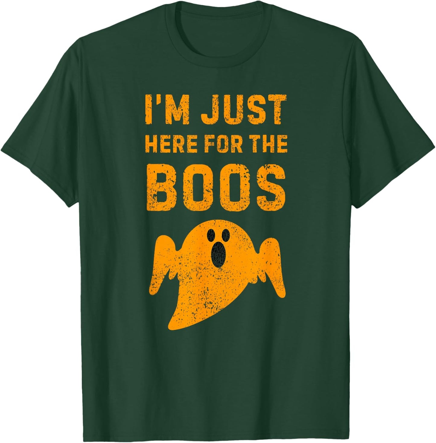 I'm Just Here for the Boos Shirt, Booze Halloween T-Shirt - T-Shirt | Forest
