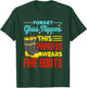 This Princess Wears Fire Boots - Women Firefighter Shirt T-Shirt - T-Shirt | Forest