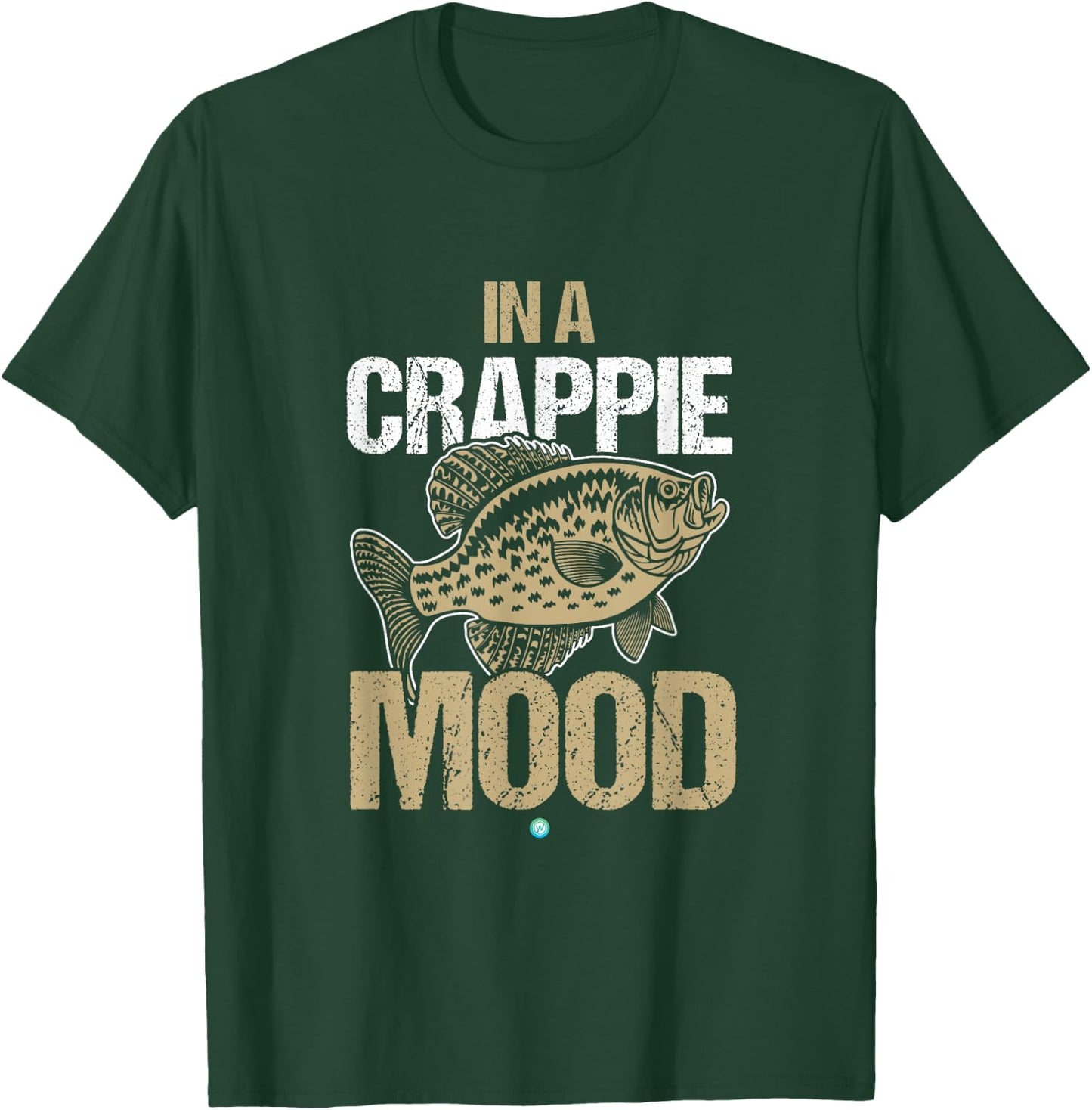 Crappie Fishing | In A Crappie Mood Gift T-Shirt - T-Shirt | Forest