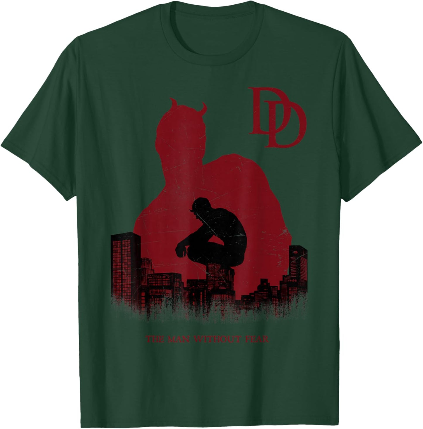 Marvel Daredevil A Man Without Fear is Broken Within Small T-Shirt - T-Shirt | Forest
