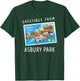 Asbury Park New Jersey NJ Travel Souvenir Gift Postcard Small T-Shirt - T-Shirt | Forest