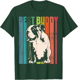 English Bulldog British Bulldog T-Shirt - T-Shirt | Forest