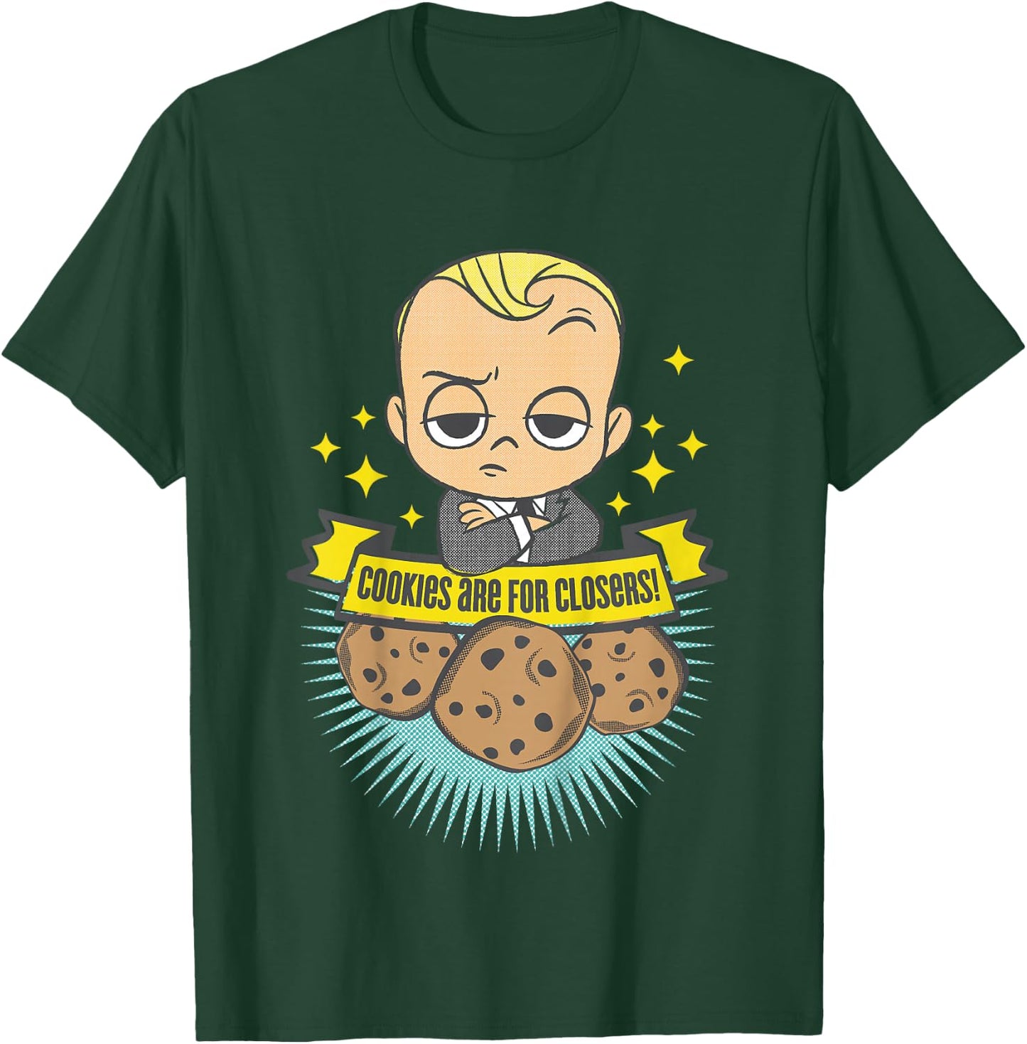 Kids DreamWorks The Boss Baby Cookies are for Closers T-Shirt - T-Shirt | Forest