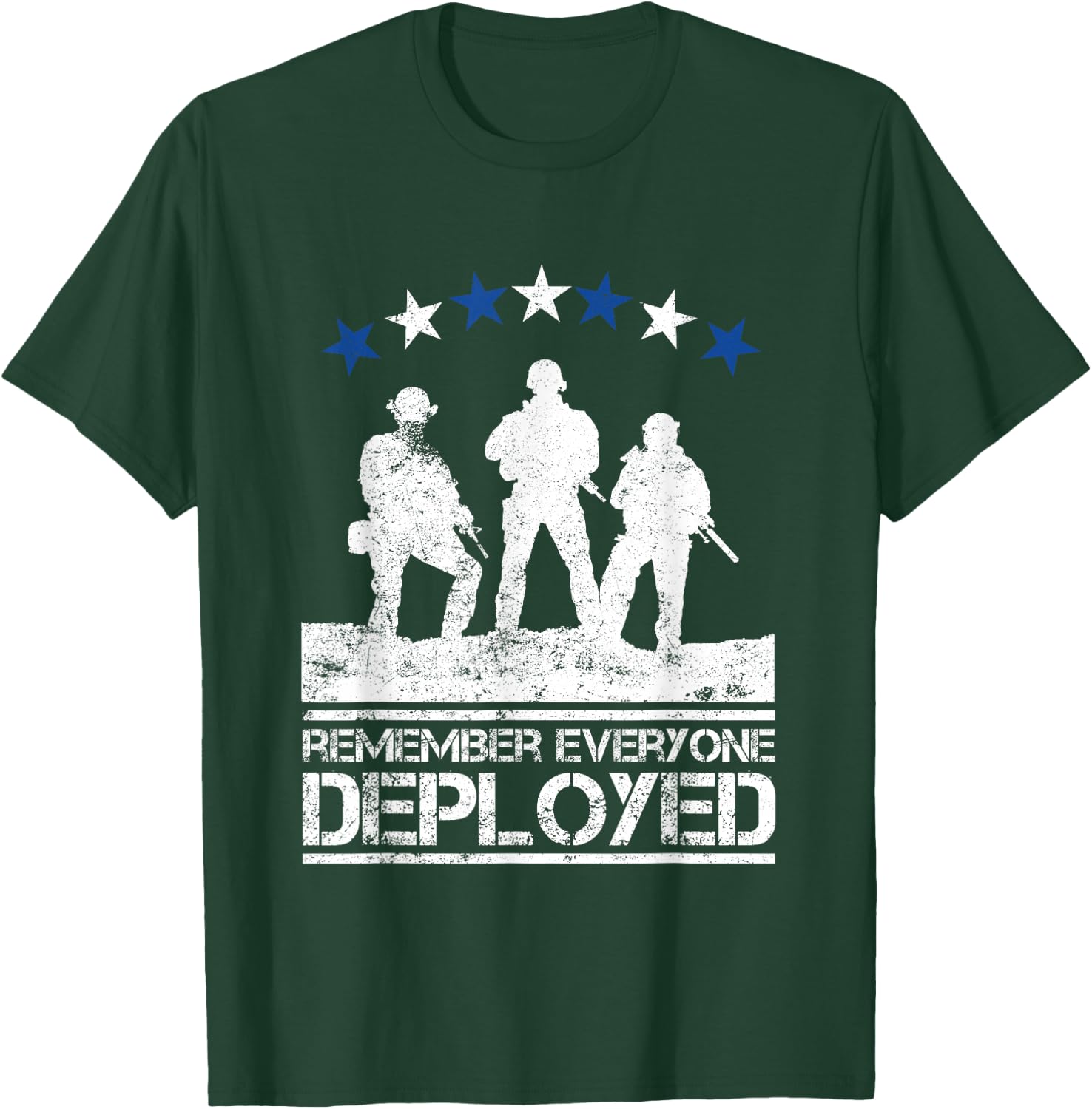 Red Friday Military Shirt Remember Everyone Deployed Shirt T-Shirt - T-Shirt | Forest