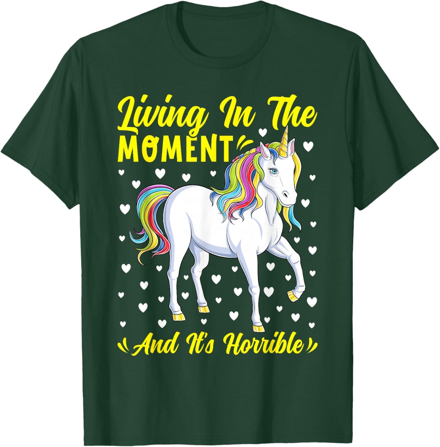 Funny Unicorn Joke Meme Adult Humor Unicorns Lover T-Shirt - T-Shirt | Forest