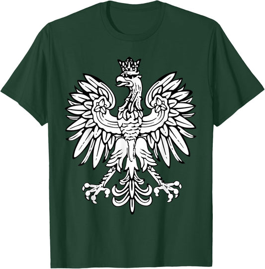 Falcon Polish Pride Shirt Eagle Poland Dyngus Day Buffalo T-Shirt - T-Shirt | Forest