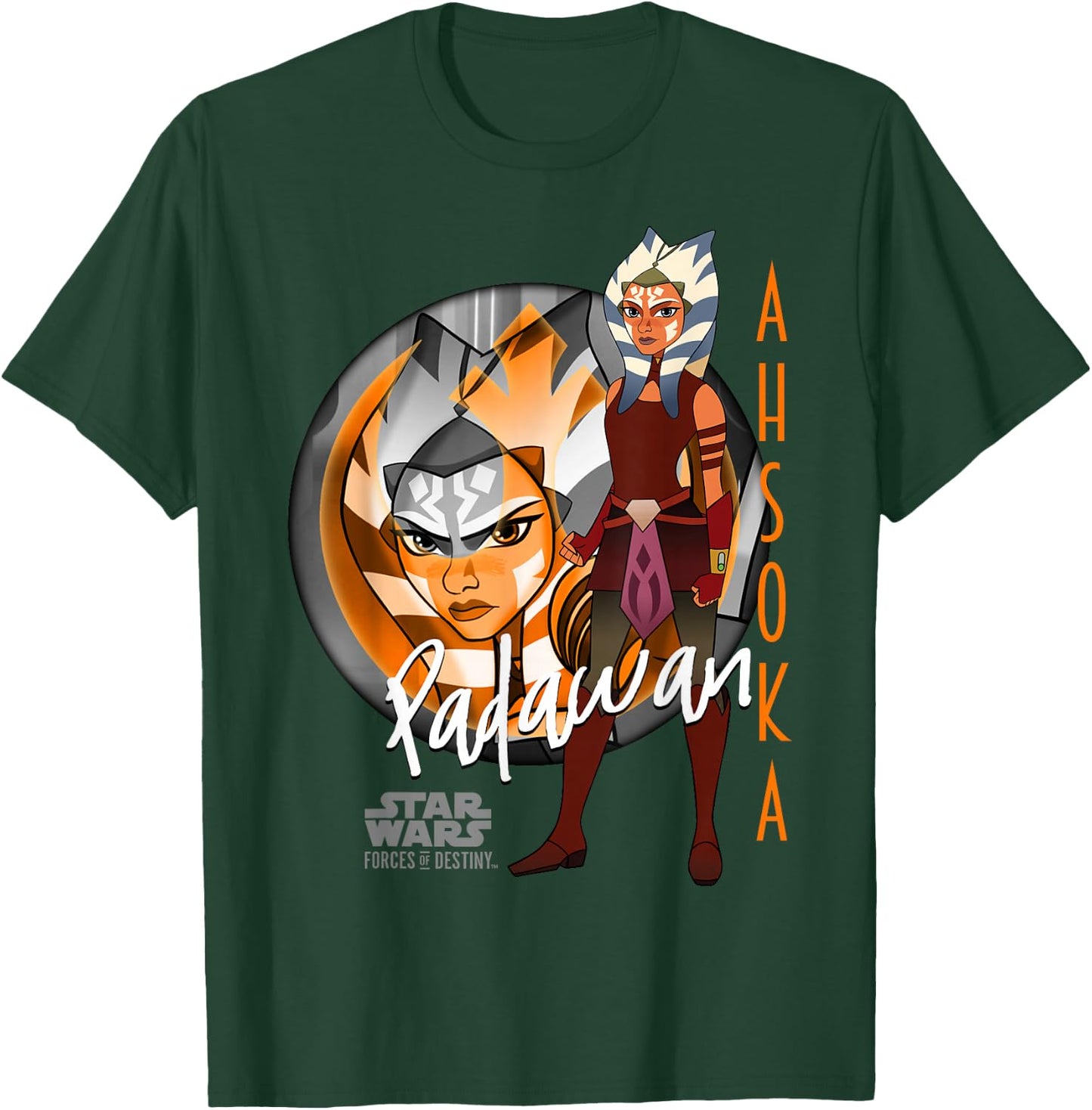 Star Wars Forces of Destiny Ahsoka Padawan Graphic T-Shirt - T-Shirt | Forest