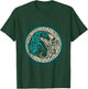 Skoll and Hati Chasing the Moon Viking T-Shirt - T-Shirt | Forest