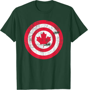 Captain Canada Pride T-Shirt - T-Shirt | Forest