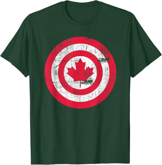 Captain Canada Pride T-Shirt - T-Shirt | Forest