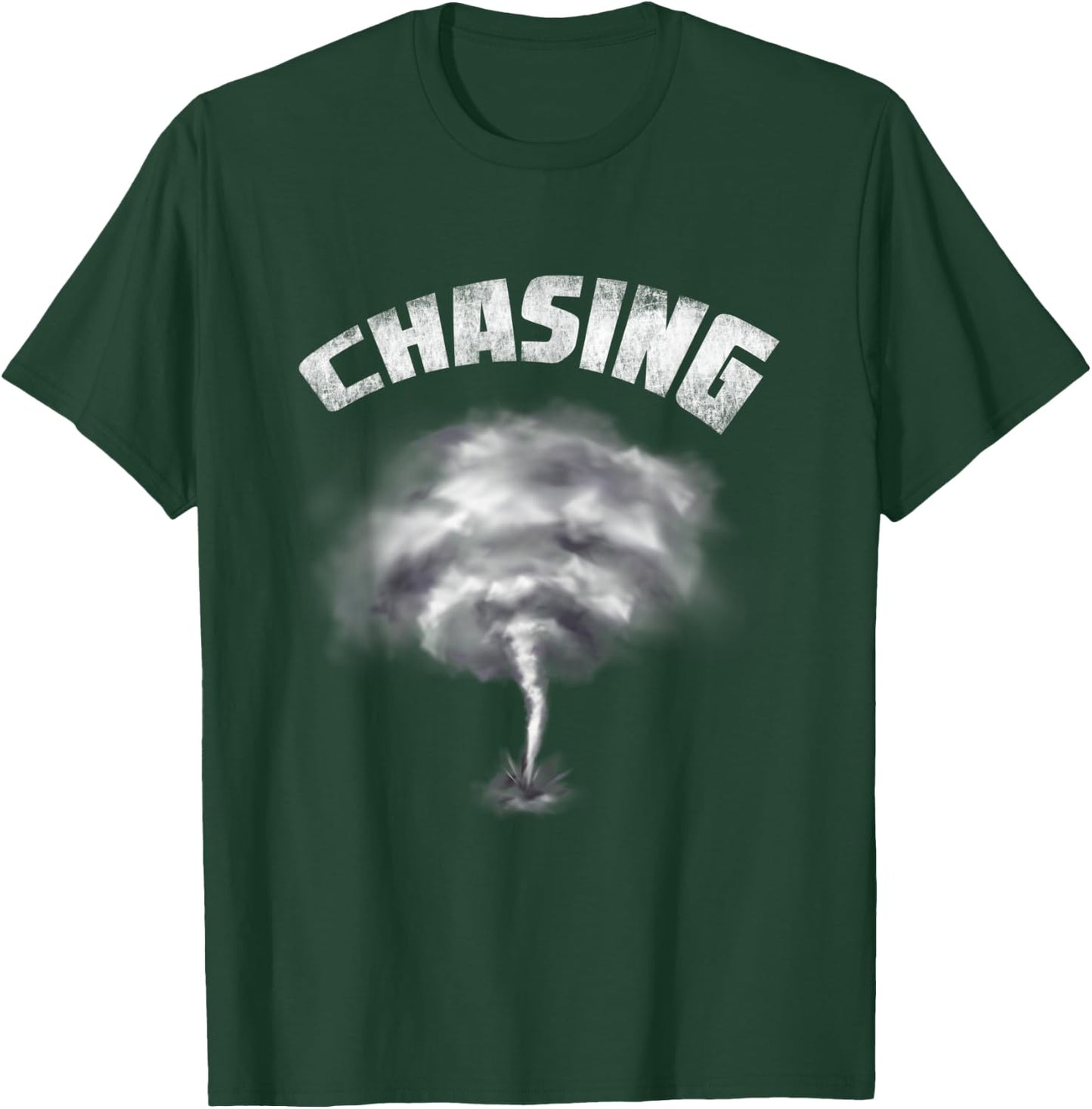 Storm Chaser Meteorologist Weather Tornado Hurricane Chasing T-Shirt - T-Shirt | Forest