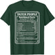 Dutch People Nutritional Facts Netherlands Funny Dutch Humor T-Shirt - T-Shirt | Forest