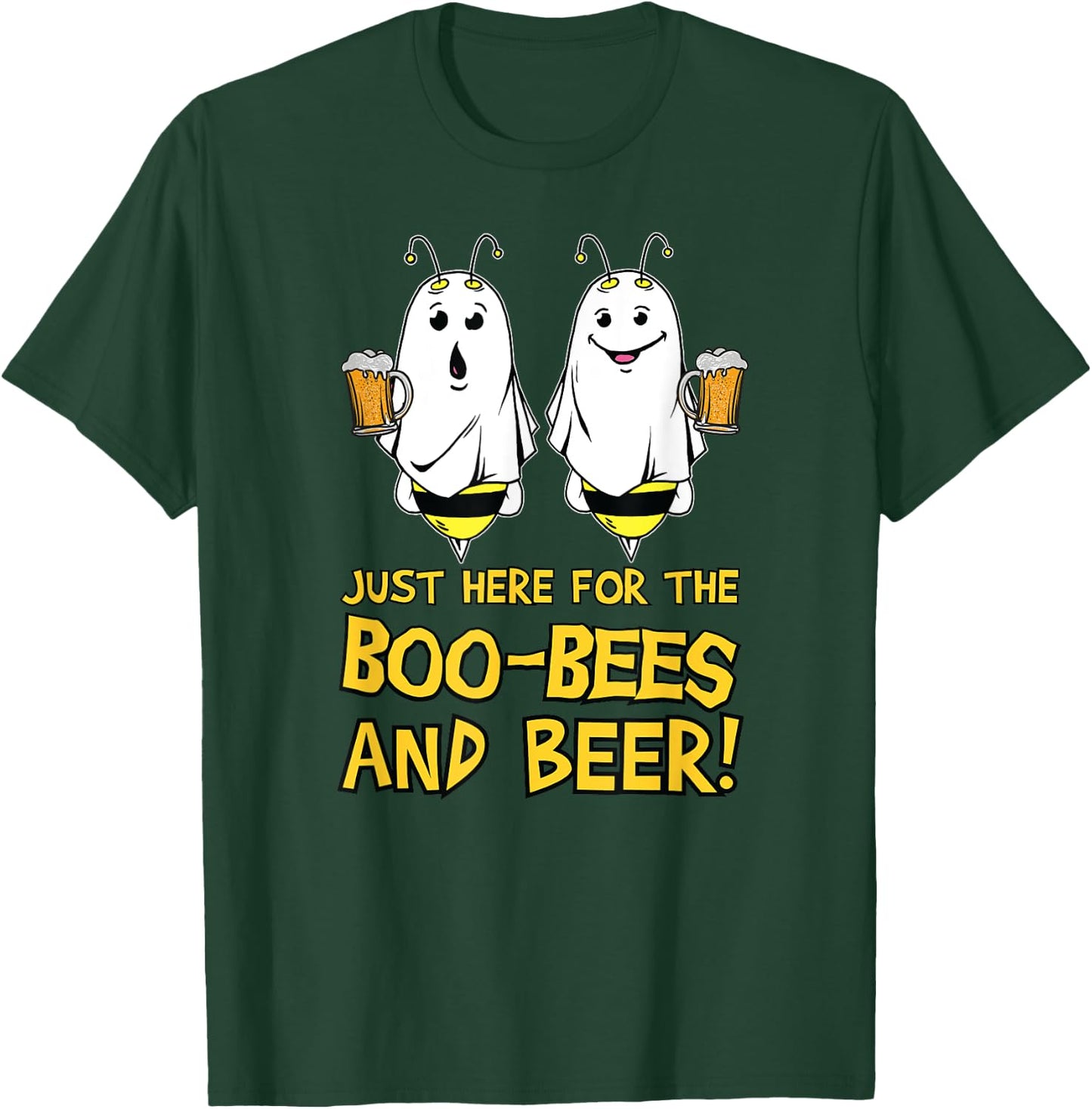 Boo Bees and Beer T-Shirt - T-Shirt | Forest