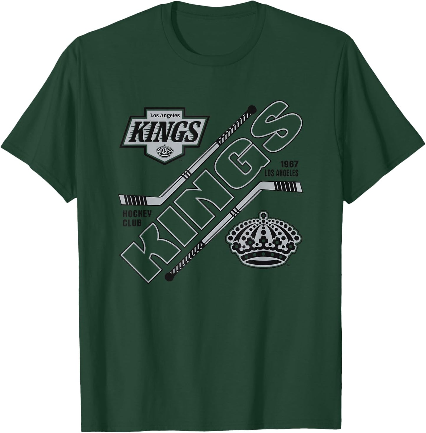 Los Angeles Kings Force White Officially Licensed T-Shirt - T-Shirt | Forest