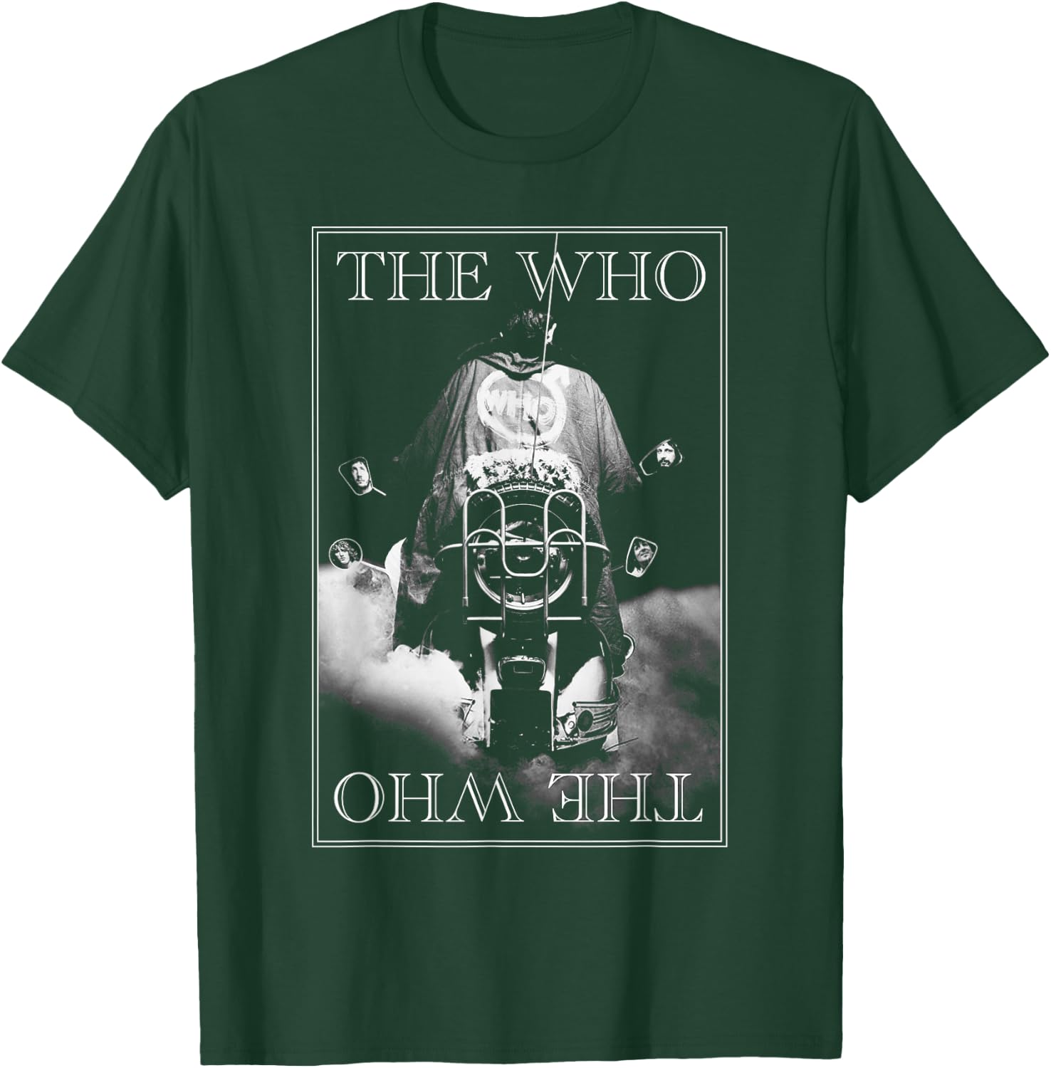 The Who Official Quadrophenia Bike T-Shirt - T-Shirt | Forest
