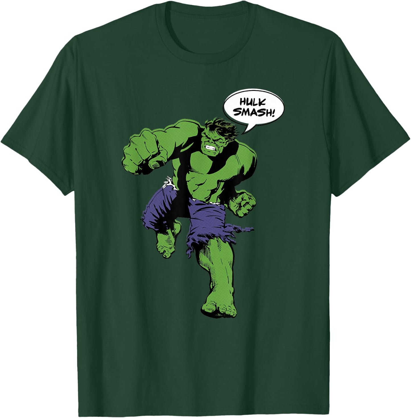 Marvel Comics Hulk Smash Graphic T-Shirt - T-Shirt | Forest
