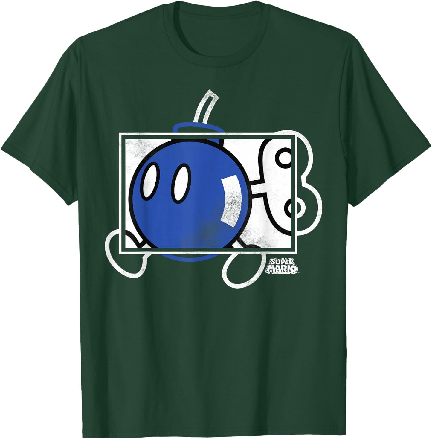 Nintendo Super Mario Bob-Omb X-Ray Graphic T-Shirt - T-Shirt | Forest