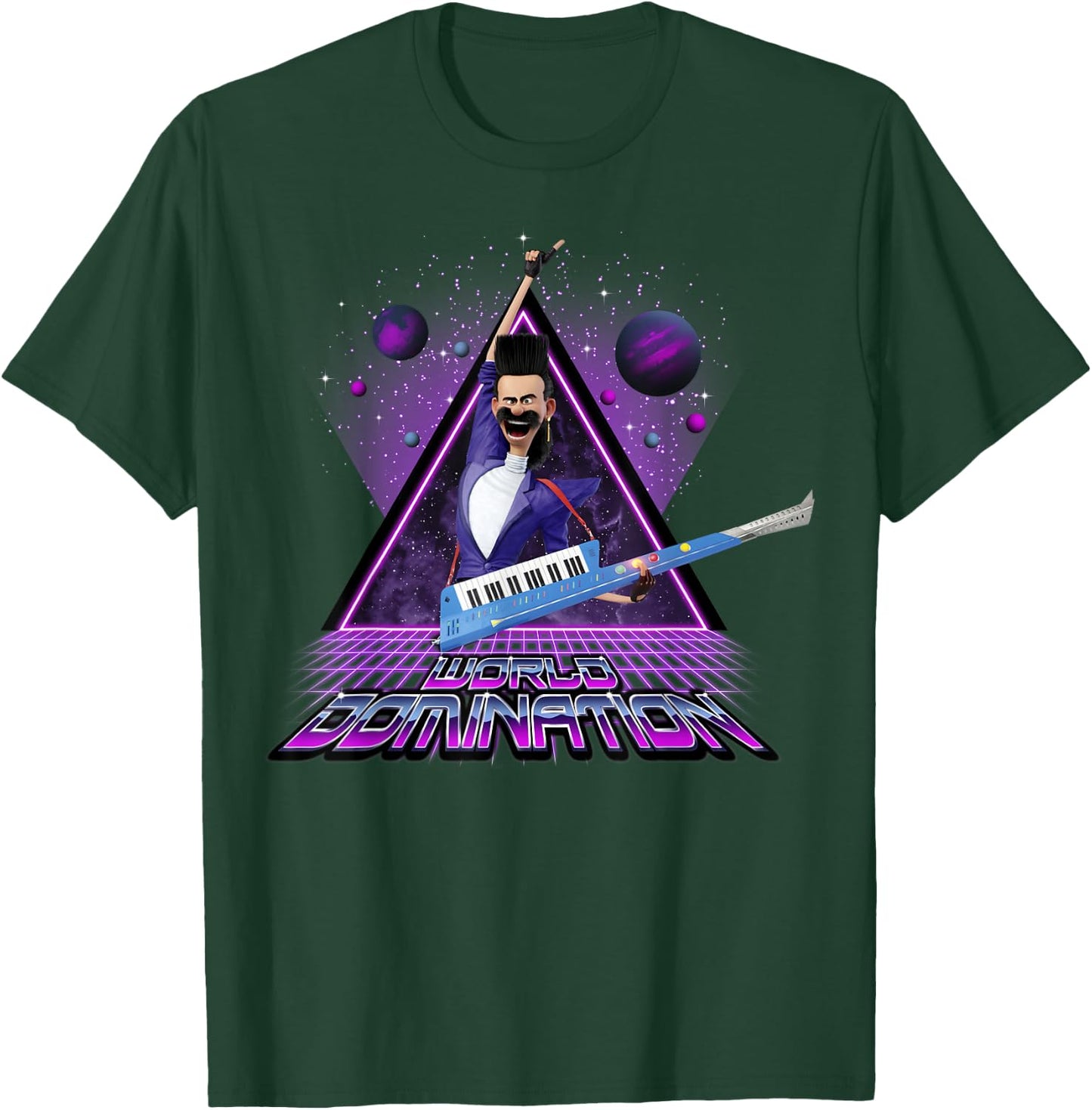 Despicable Me Bratt World Domination Graphic T-Shirt - T-Shirt | Forest
