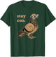 Bird Stay Coo Pigeon with Sunglasses Vintage Engraving Atti T-Shirt - T-Shirt | Forest