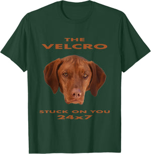 Vizsla Velcro T-Shirt - T-Shirt | Forest