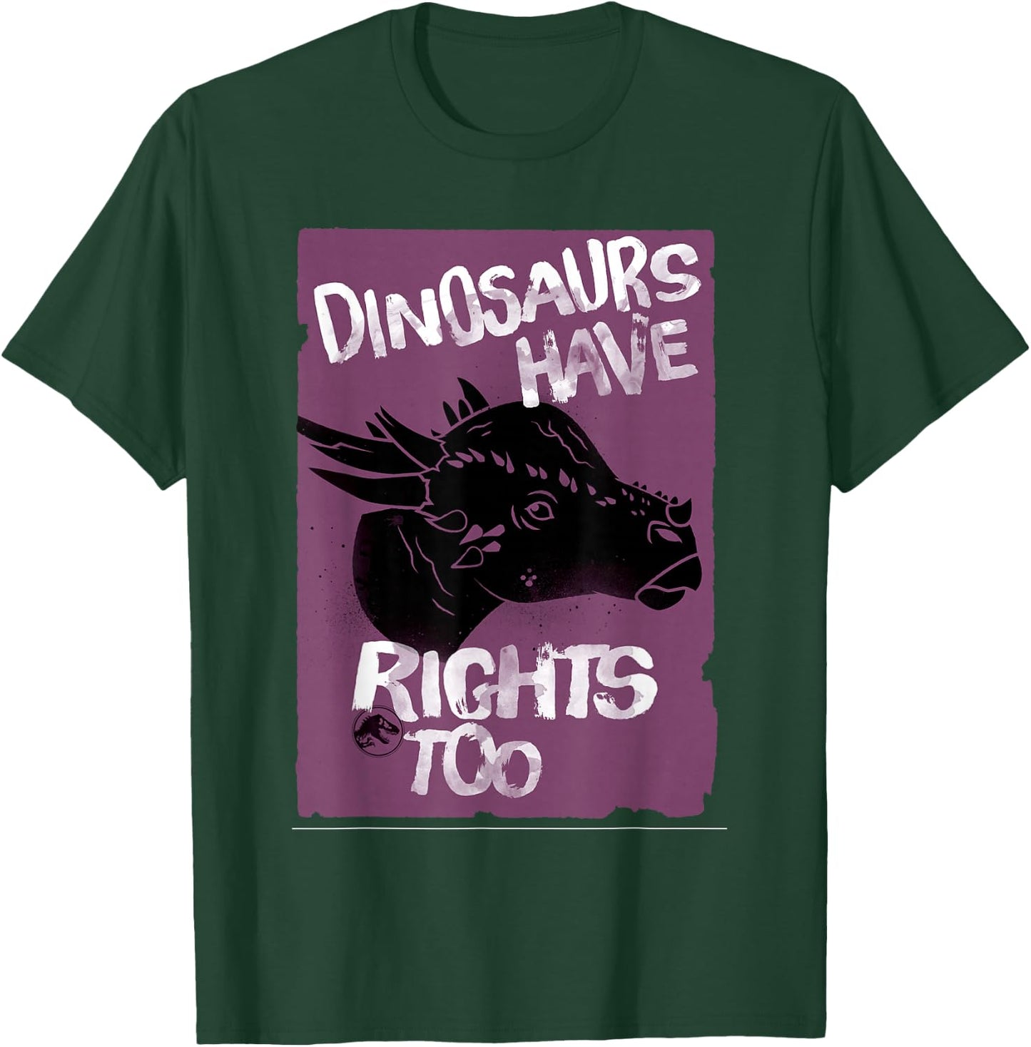 Jurassic World Fallen Kingdom: Dinos Have Rights Too T-Shirt - T-Shirt | Forest