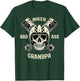 Bad Ass Biker Grandpa Motorcycle Father's Day Gift T-Shirt - T-Shirt | Forest