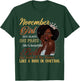 November Girl She Slays She Prays Beautiful Birthday T Shirt T-Shirt - T-Shirt | Forest