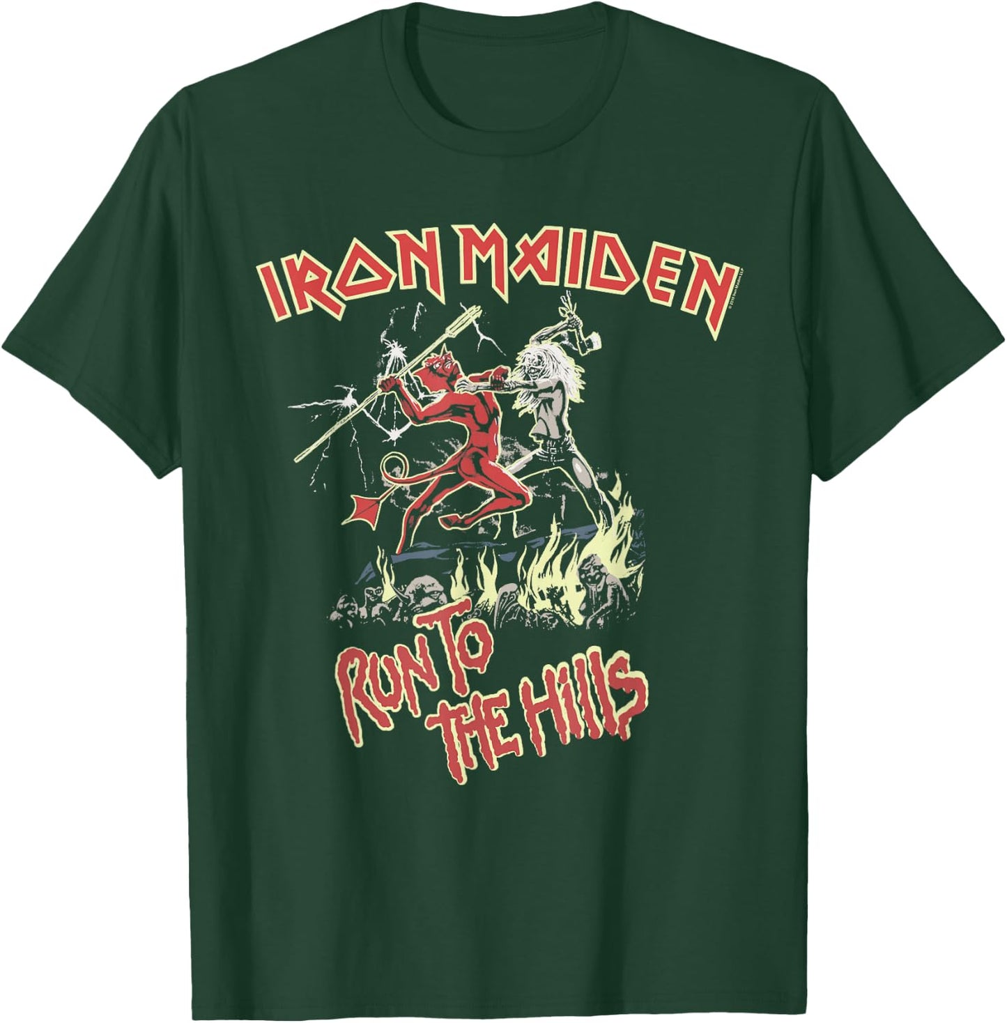 Iron Maiden - Run to the Hills T-Shirt - T-Shirt | Forest