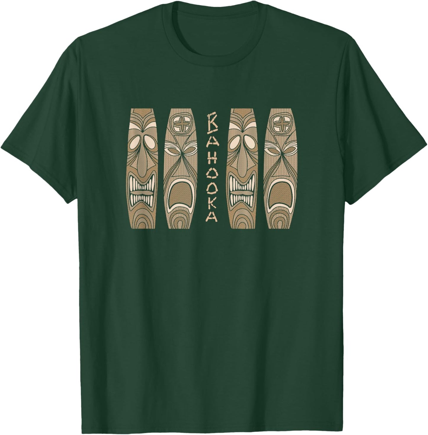 Bahooka Tiki Bar matchbook reproduction T-Shirt - T-Shirt | Forest