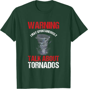 Storm Chaser Weather Forecaster Meteorologist Tornadoes T-Shirt - T-Shirt | Forest