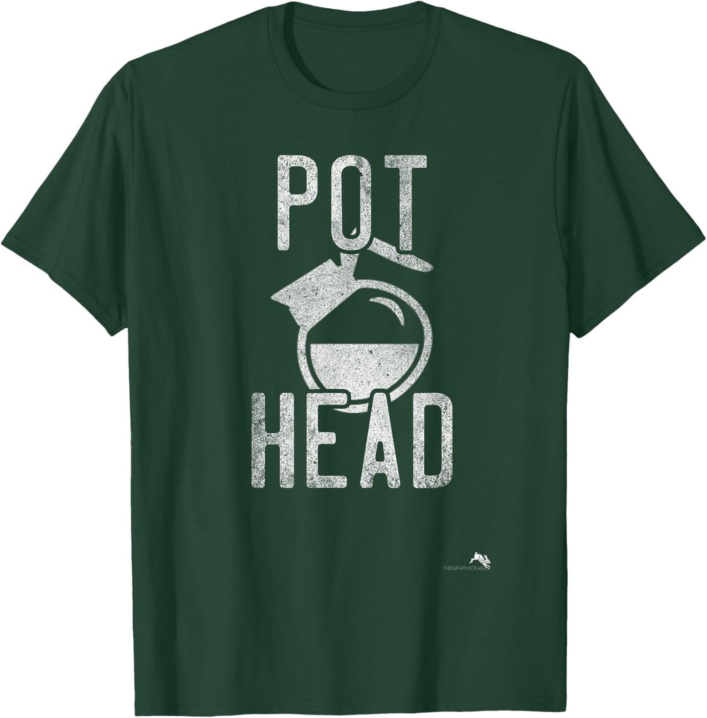 Pot Head Coffee T-Shirt - T-Shirt | Forest