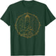 Buddha Meditation Mandala Art Yoga Buddhist T-Shirt - T-Shirt | Forest